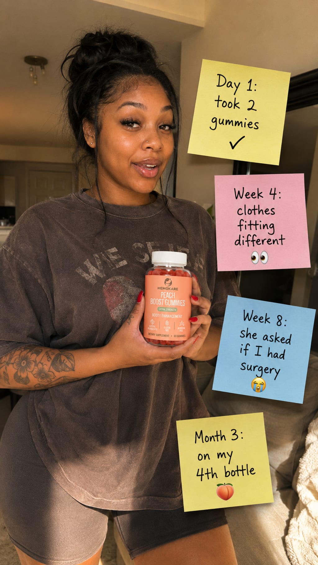 Peach Boost Gummies – Body Confidence Support