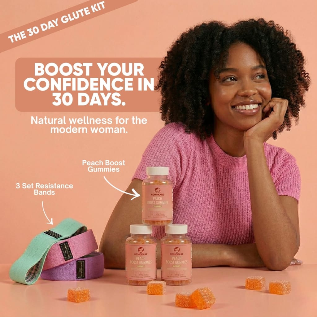 Peach Boost Gummies – Body Confidence Support