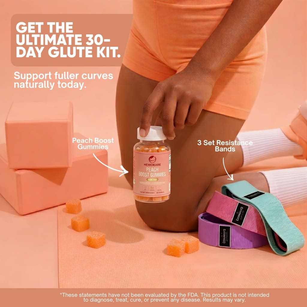 Peach Boost Gummies – Body Confidence Support